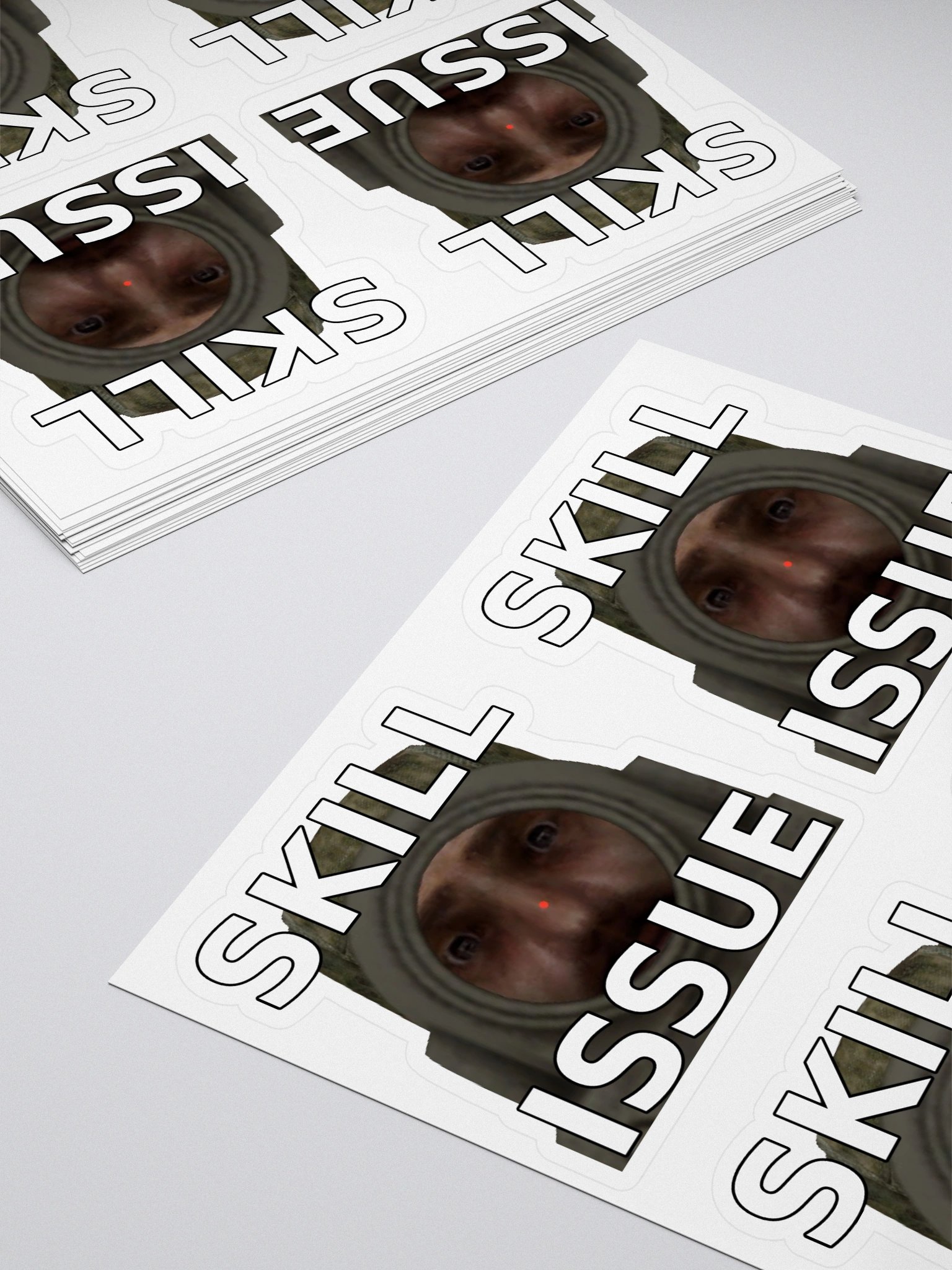 Skill Issue Sticker Sheet product image (4)