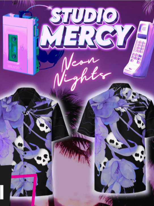 Neon Nights Hawaiian Shirt product image (5)