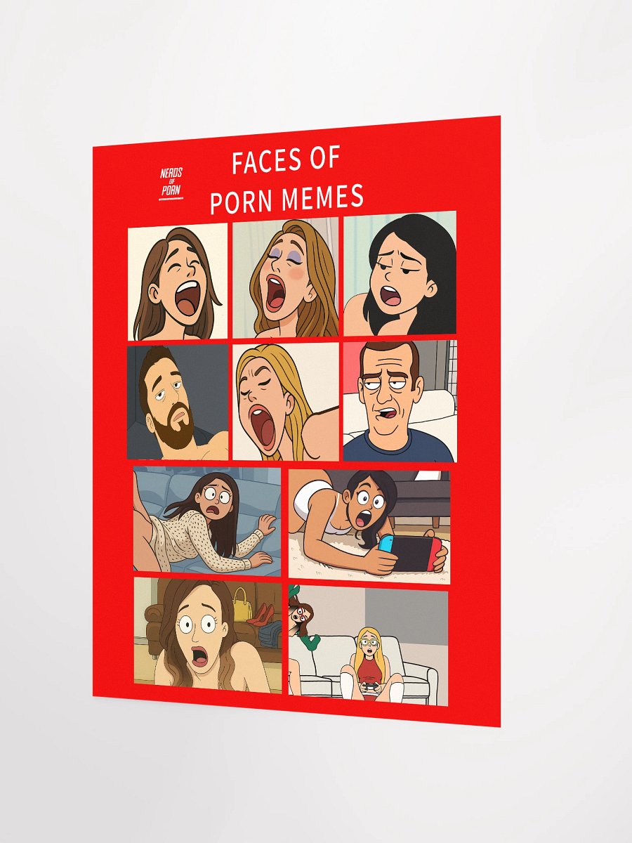 Faces of Porn Memes Poster product image (2)