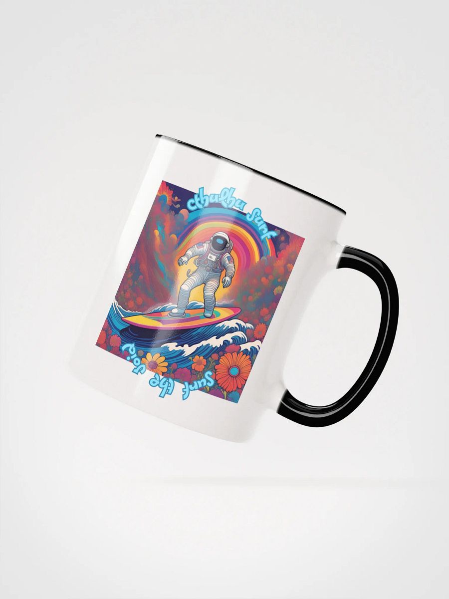 Cthulhu Surf Ceramic Mug Astronaut 04a product image (21)