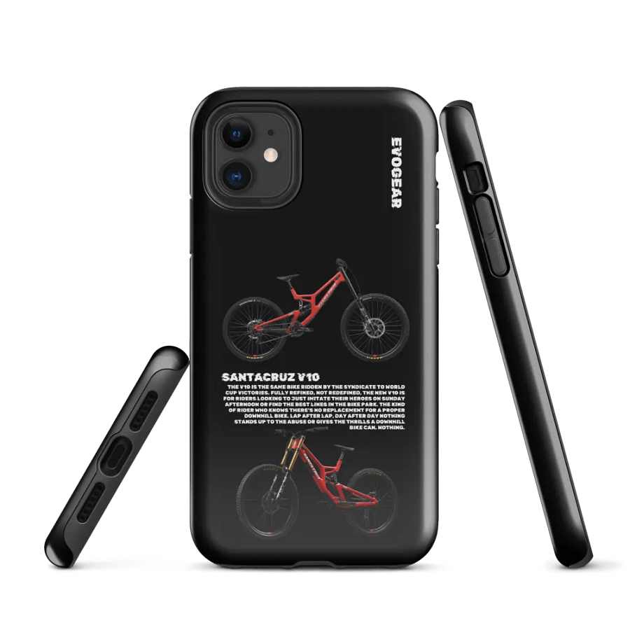 Black Santa Cruz V10 iPhone Case product image (1)