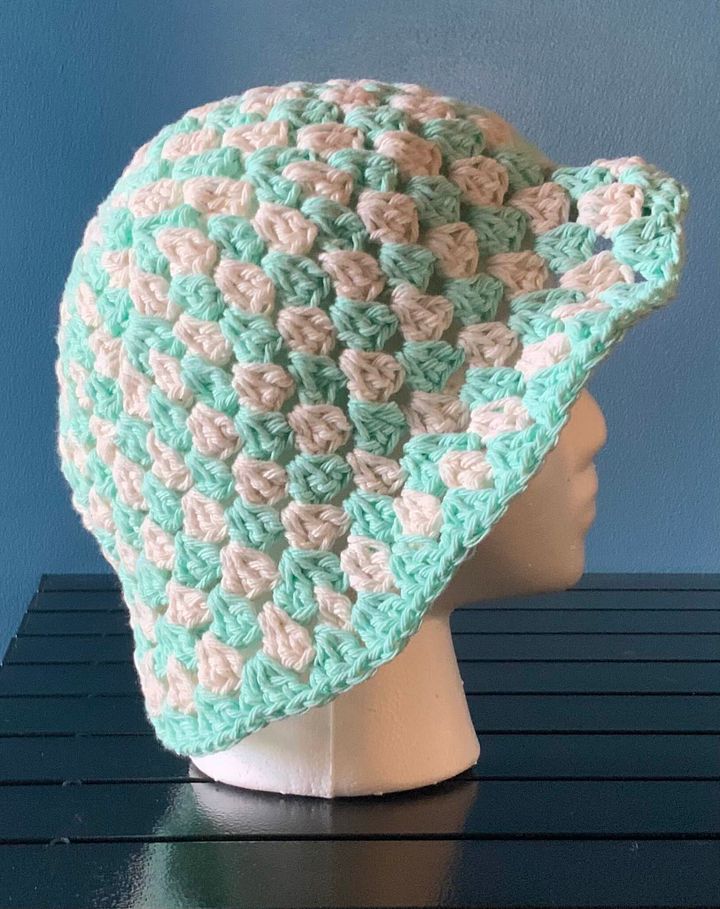Sea Glass and Ecru Bucket Hat product image (2)