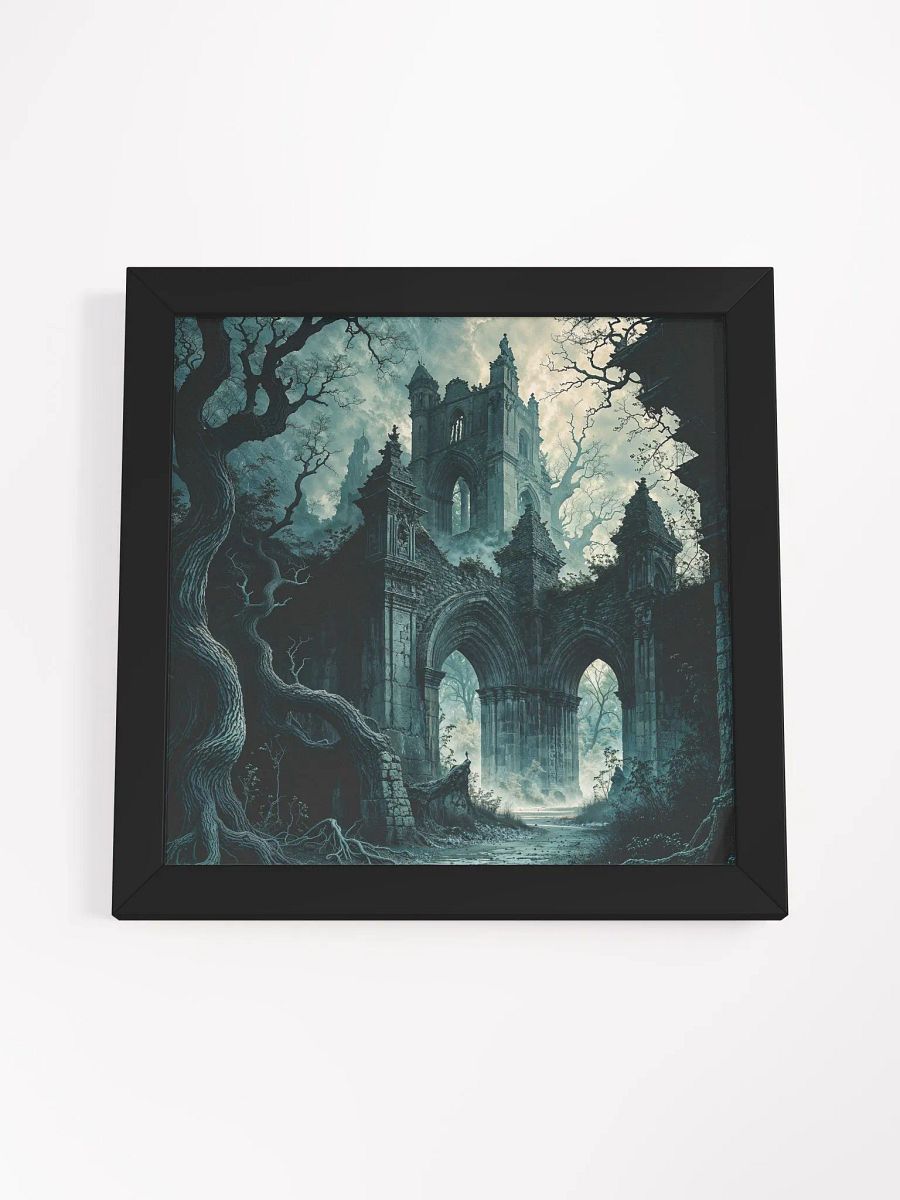 Gothic Cathedral Ruins Framed Print product image (36)
