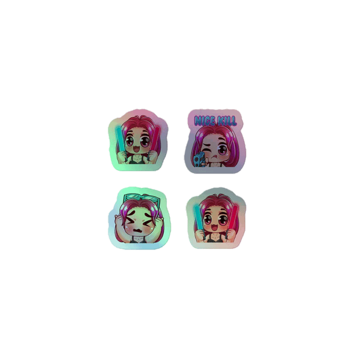 [Holo] Emote Sticker Set product image (1)