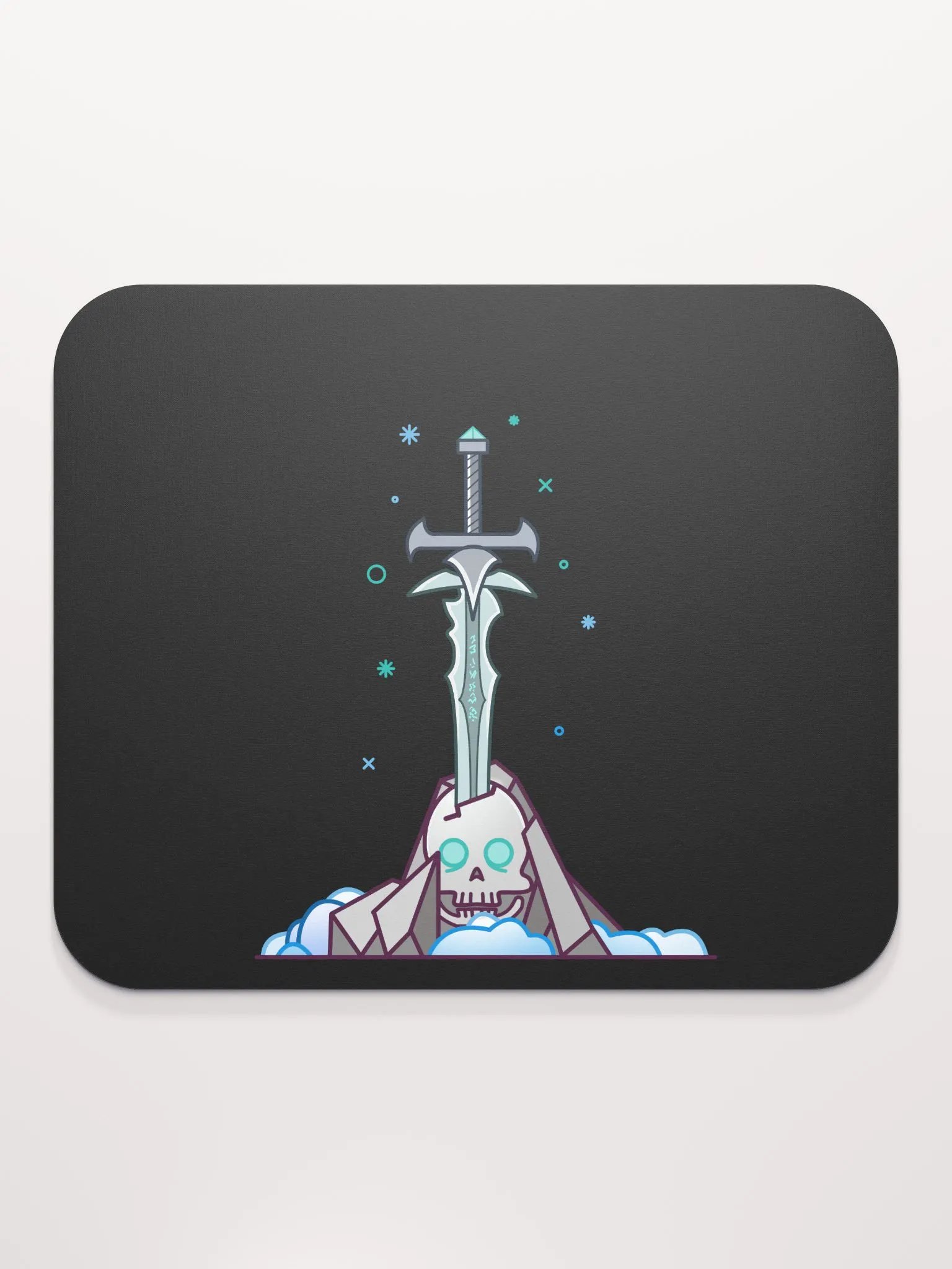 Sword in the Skull - Lich Variation - Mouse Pad product image (2)