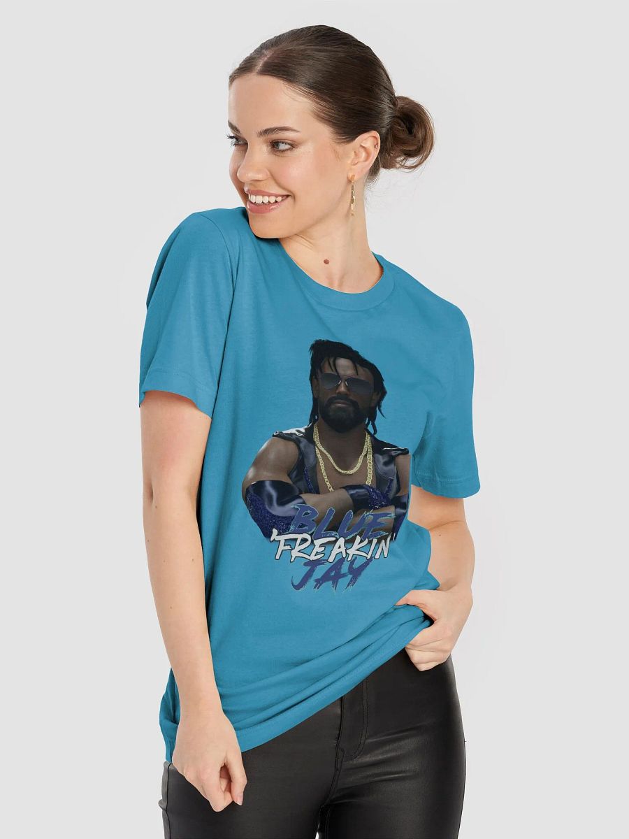 BTW Blue Freakin Jay womens bella canvas super soft Tee product image (79)