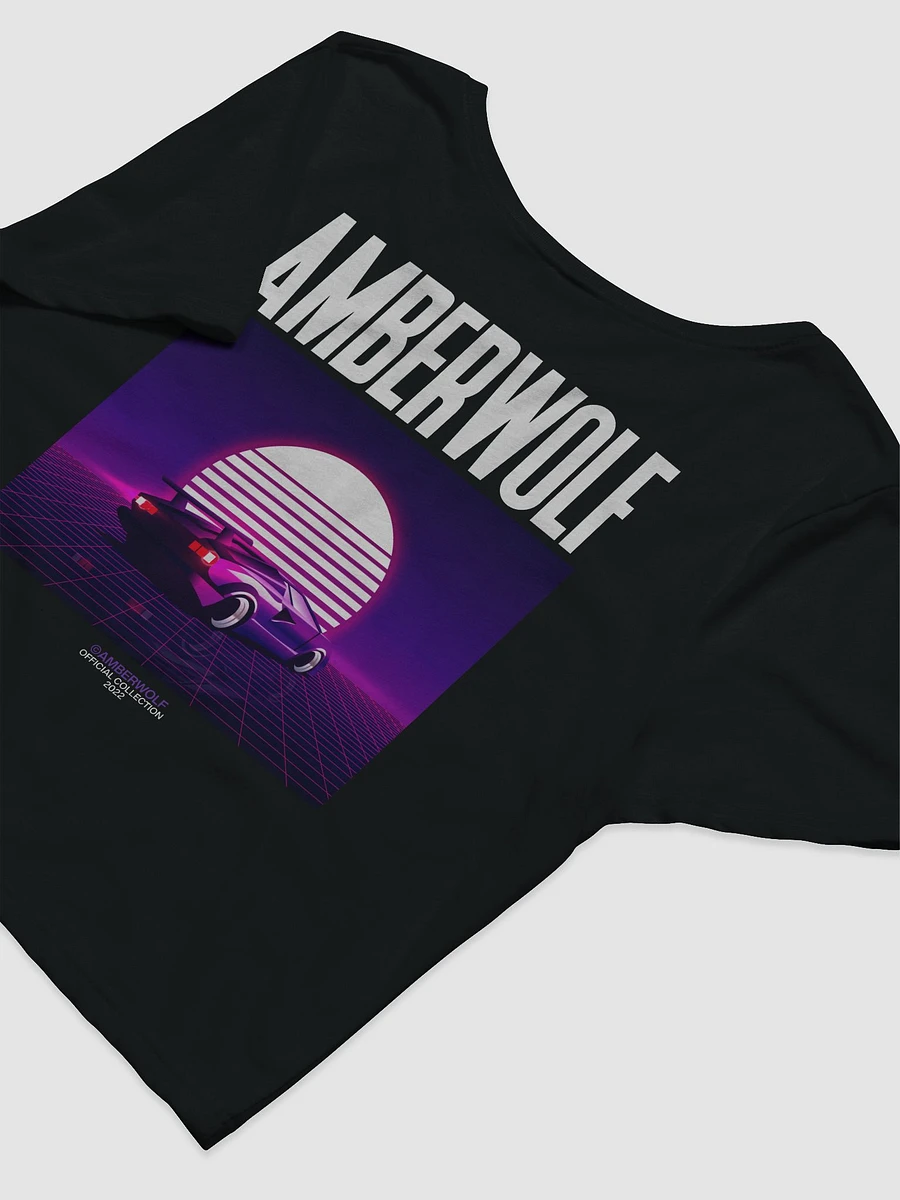 amberwolf synthwave womens crop top product image (8)