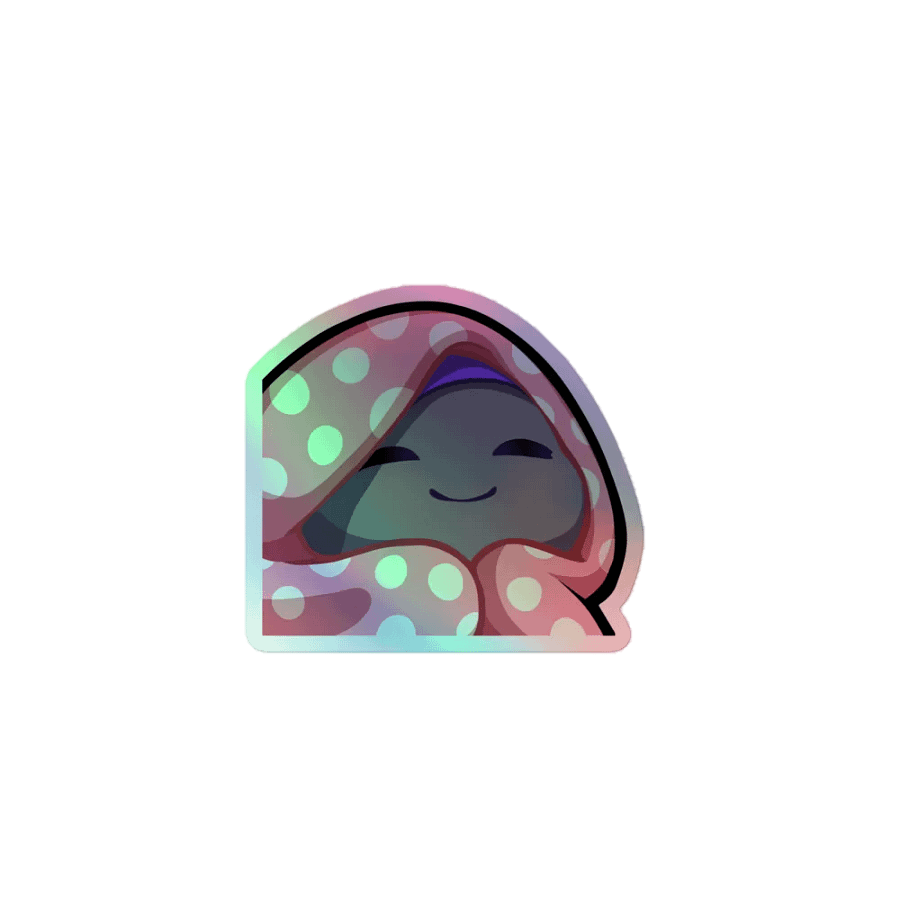 eabCOMFY Holographic Sticker product image (1)