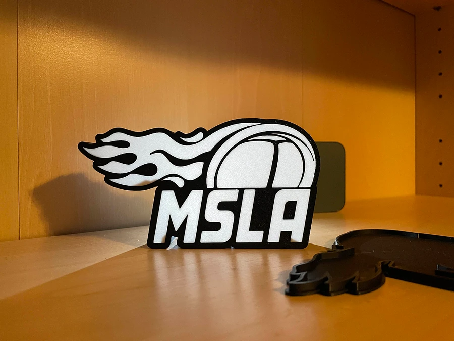 MSLA Racing Logo Lightbox - White product image (3)