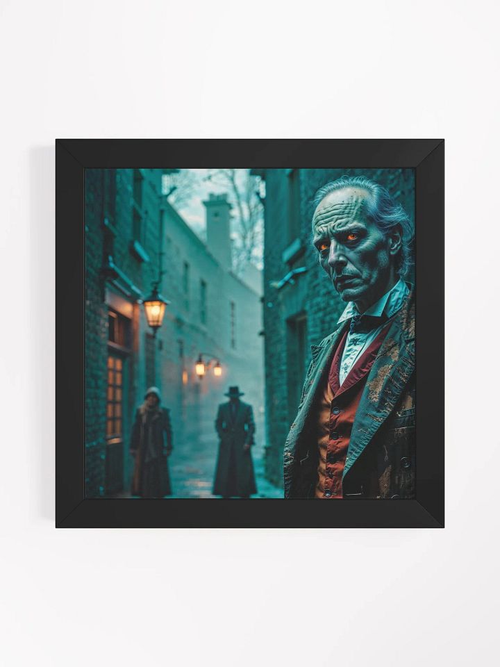 The Watcher in the Alley Framed Print product image (3)
