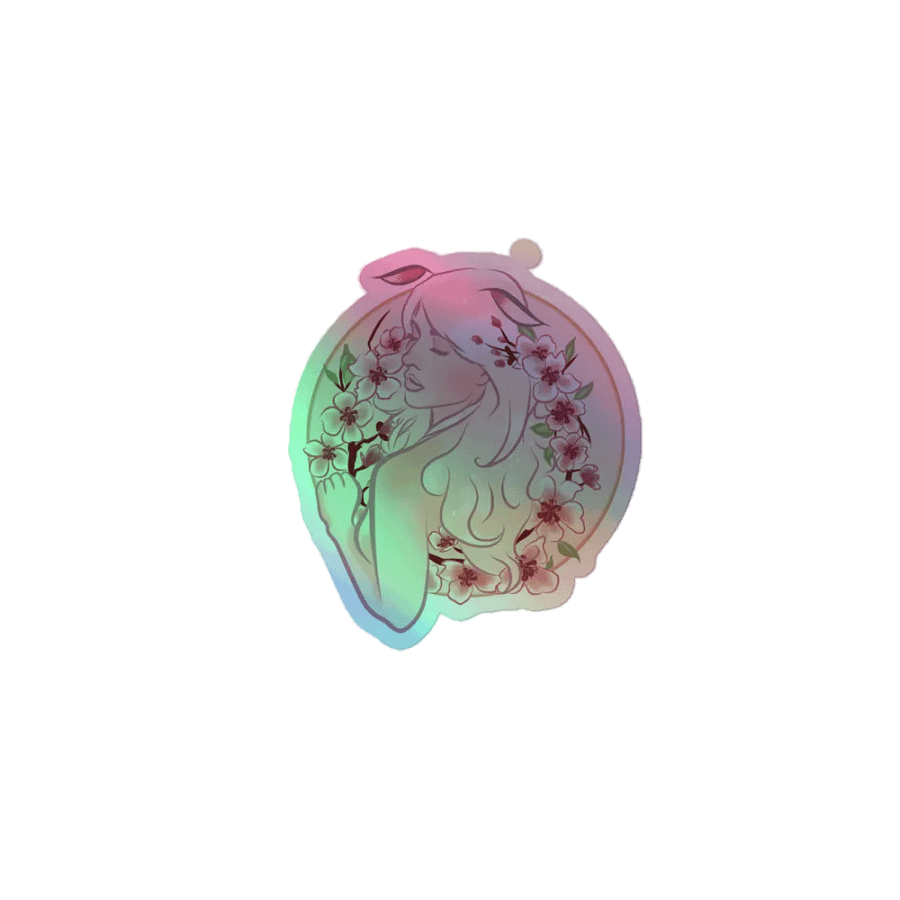Holo Spring Moth Sticker product image (1)