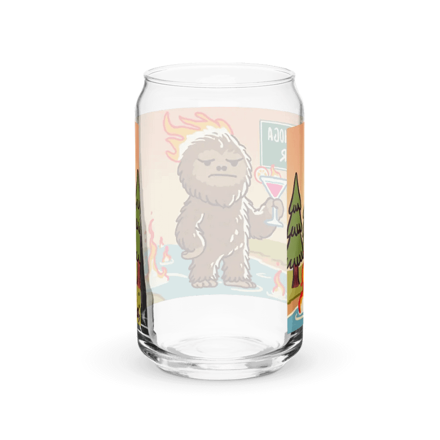 irritated ohio bigfoot glass product image (6)