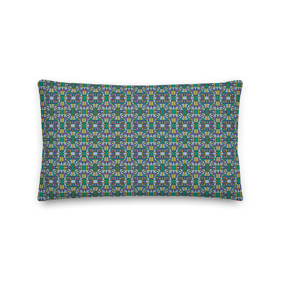 Whimsical Circus Tent – Decorative Throw Pillow product image (1)