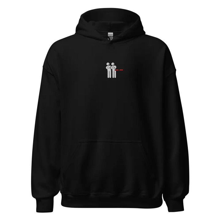 "Unimpressed" Embroidered Hoodie - Darks product image (1)