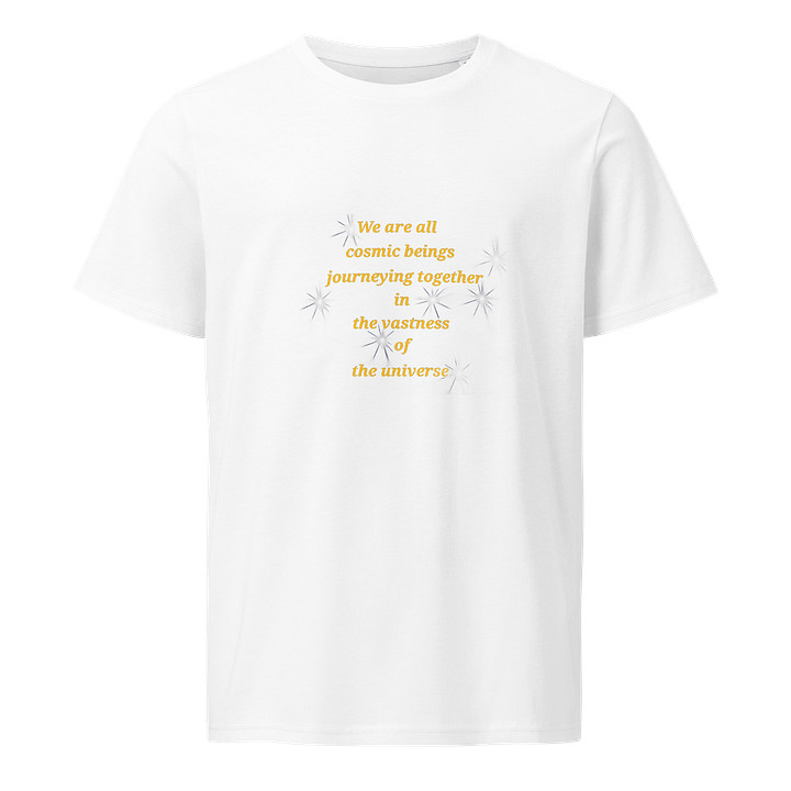 Cosmic Journey Unisex Organic Tee product image (1)