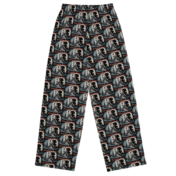 Midnight Veil Designs Forgotten Souls All-Over Print Wide-Leg Pants product image (2)