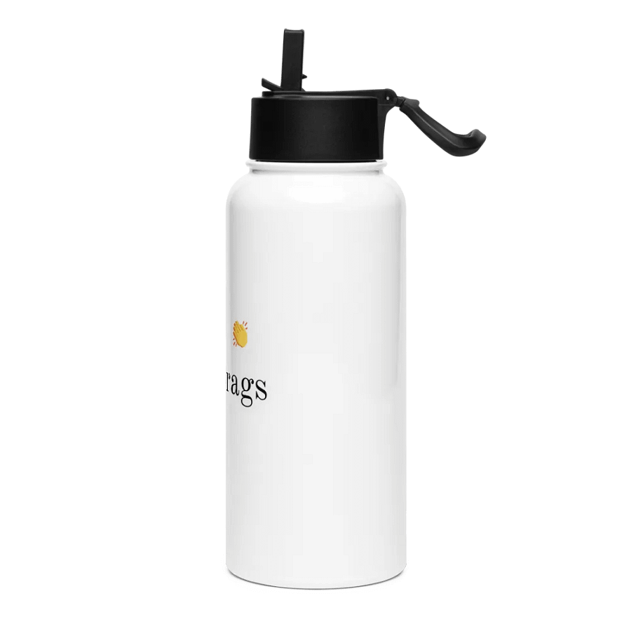 Stainless Steel Water Bottle with a Straw Lid product image (3)