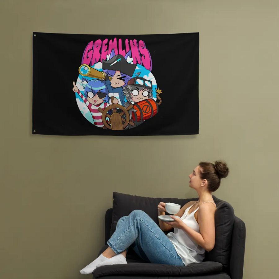 Gremlin Gang Flag product image (12)