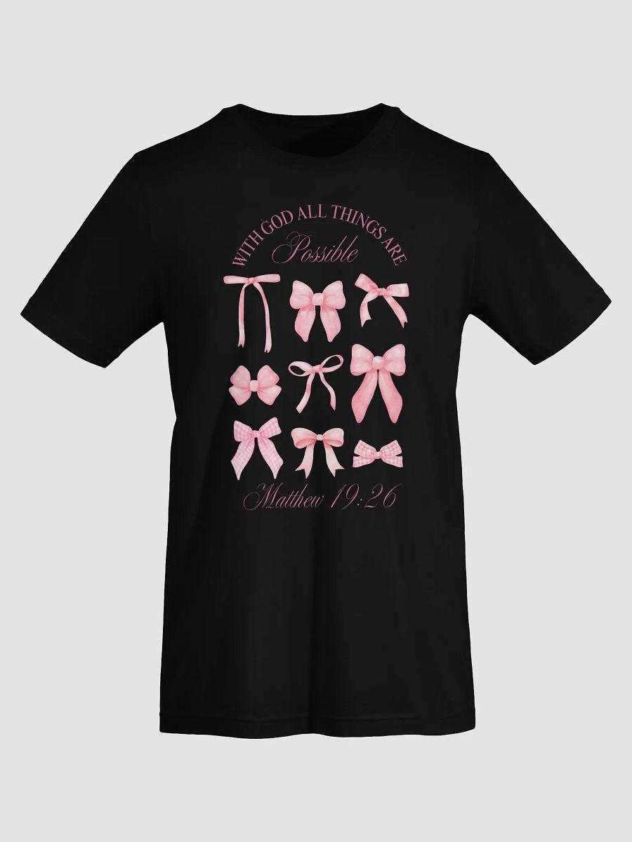 With God All Things Are Possible T-Shirt product image (20)