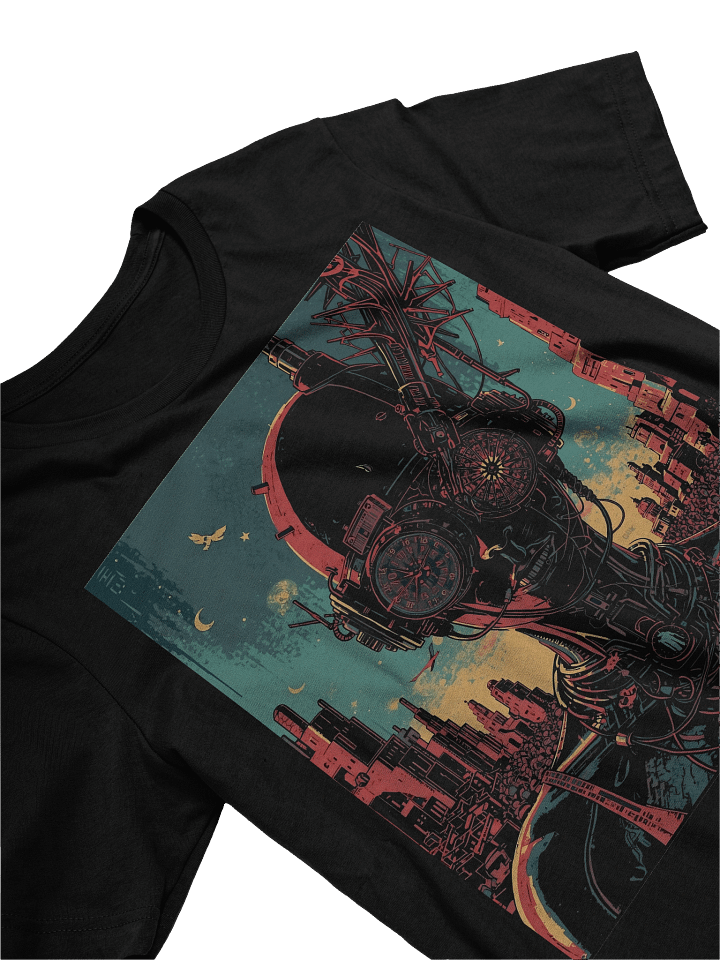 Future Dystopia Glitch Lightweight T-Shirt product image (2)