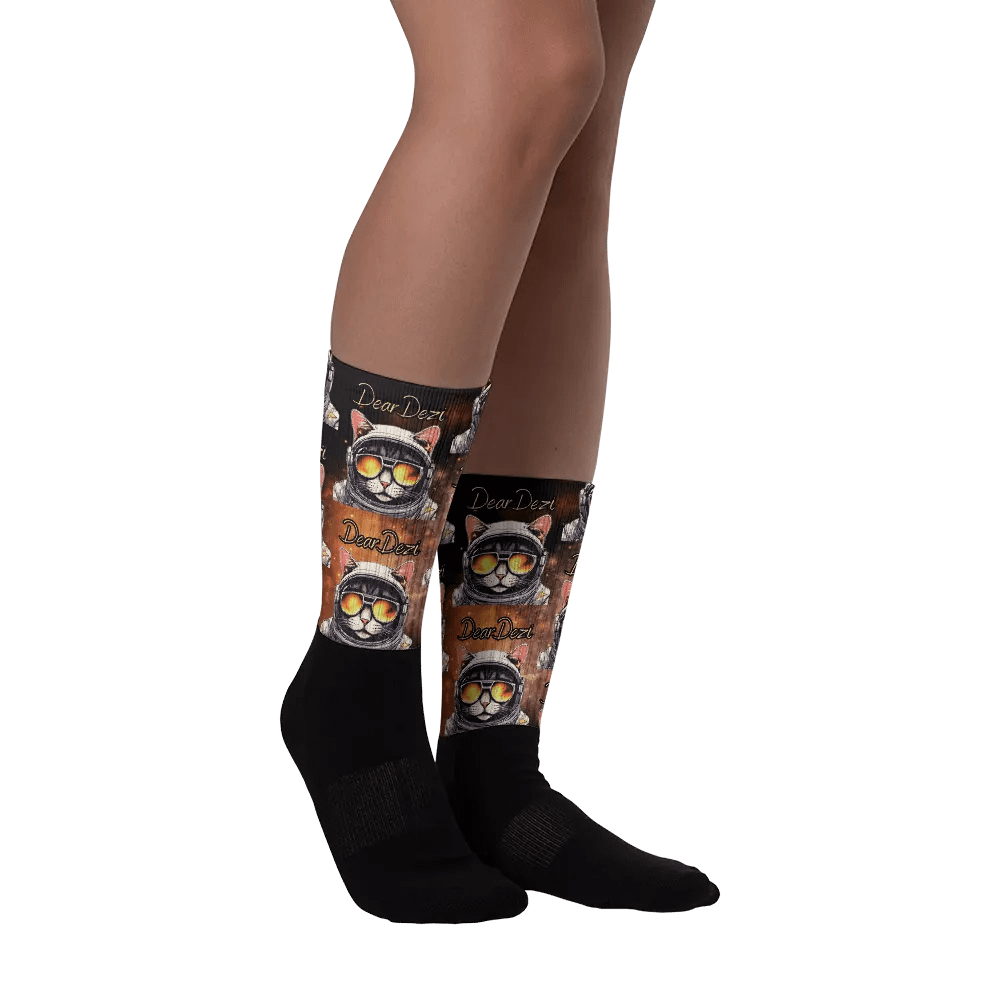 Cosmocat Gamer Socks - in Meowrange product image (3)