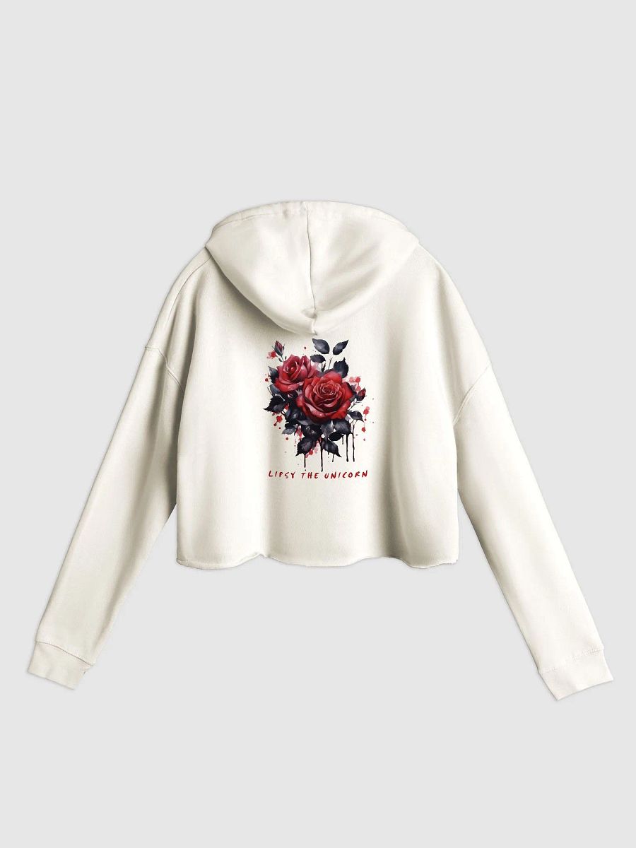 SO IS YOUR BLOOD CROP HOODIE product image (2)