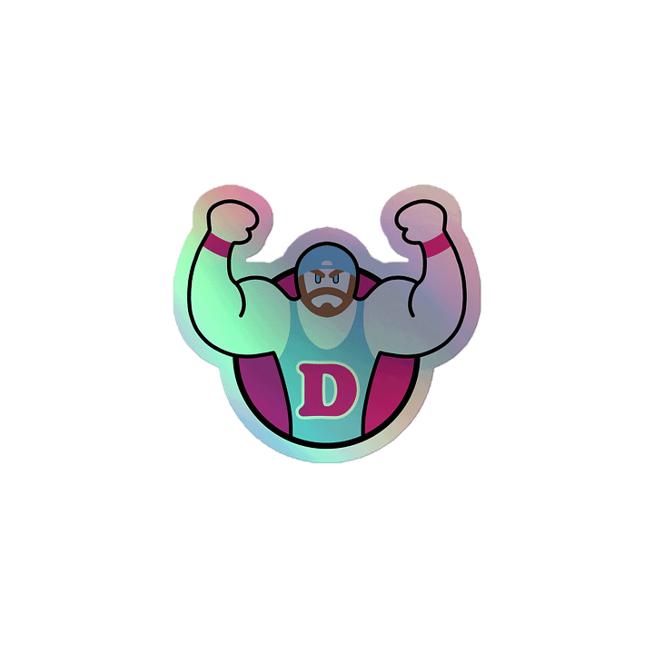 Holo Sticker (Papa Den's D Fuel) product image (1)