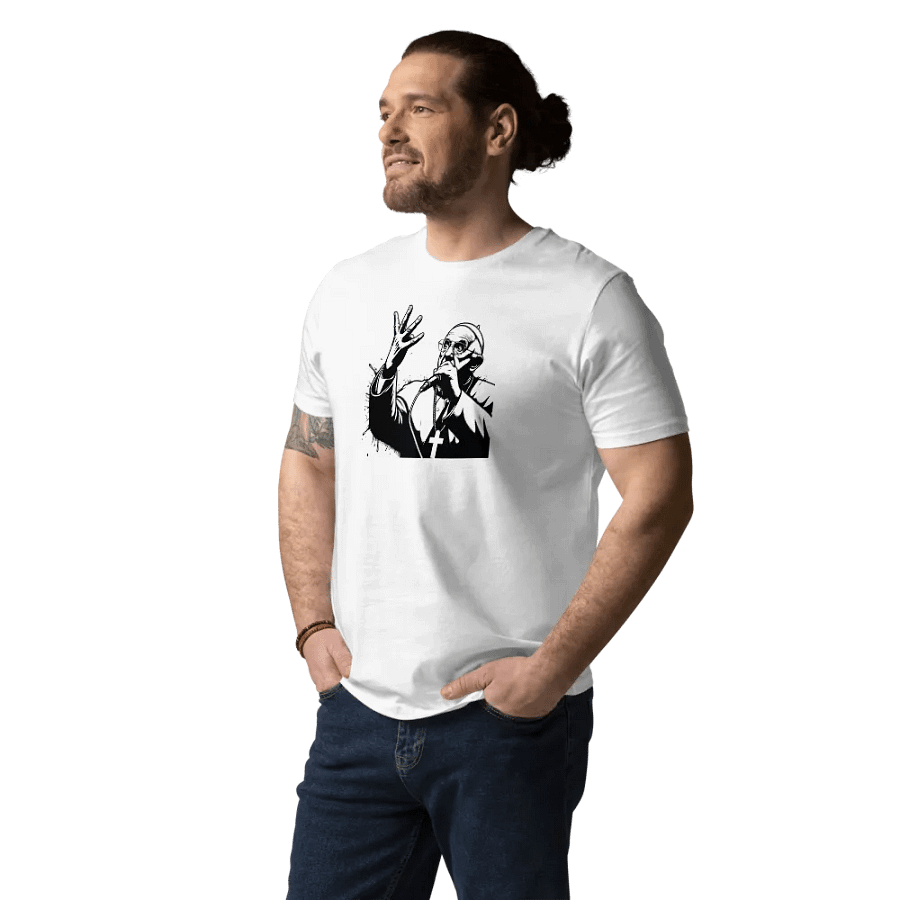 POPE FRANCIS HARDCORE FUNNY SHIRT JOKE F... YOU I DON`T DO WHAT THEY TOLD YOU product image (12)