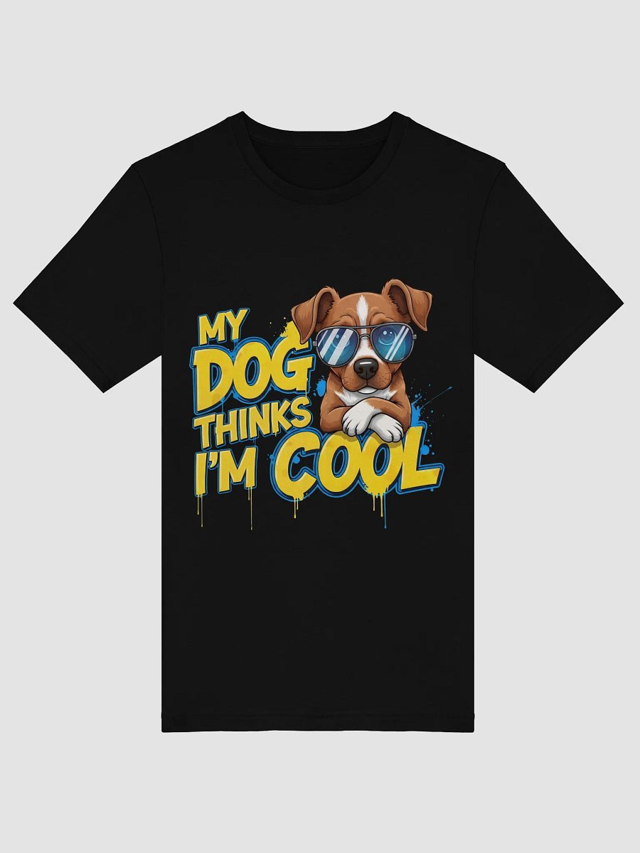 My Dog Thinks I'm Cool – Golden Retriever Cartoon T-Shirt product image (5)