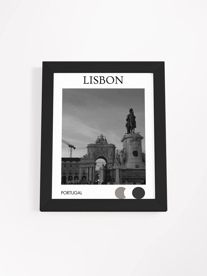 Arco with King Jose - Black & White / Framed product image (1)