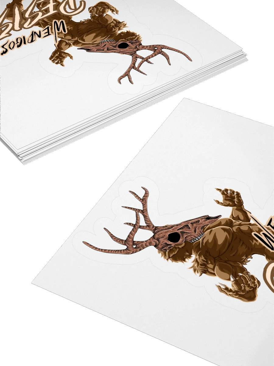 Even Wendigos RESIST Sticker product image (4)