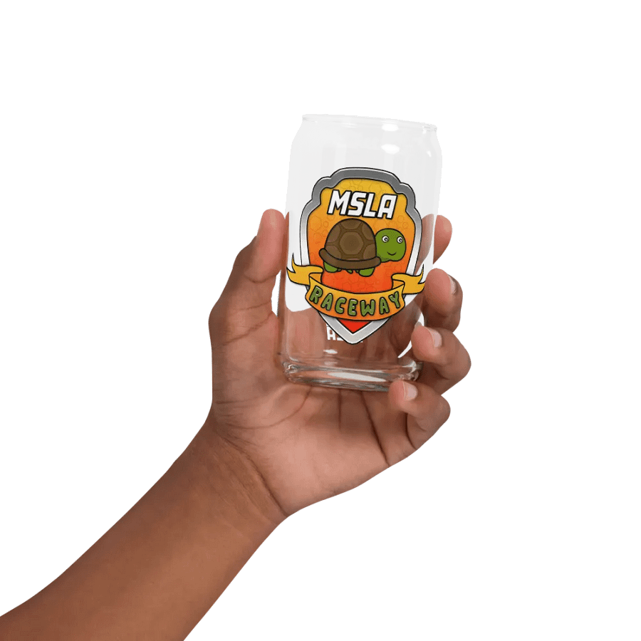 MSLA Raceway - Can Shaped Glass product image (9)