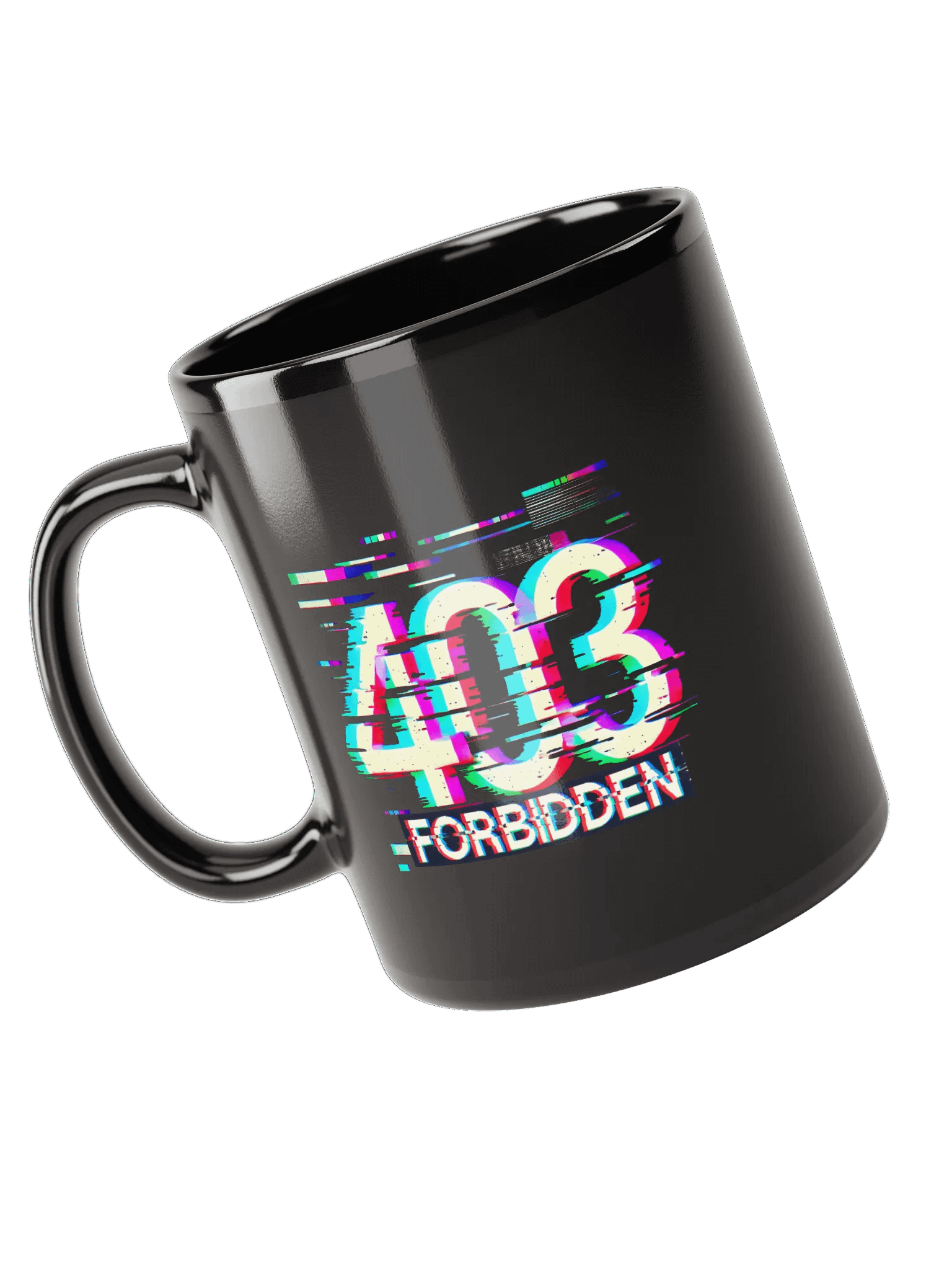 403 Error Code Forbidden Black Mug product image (3)