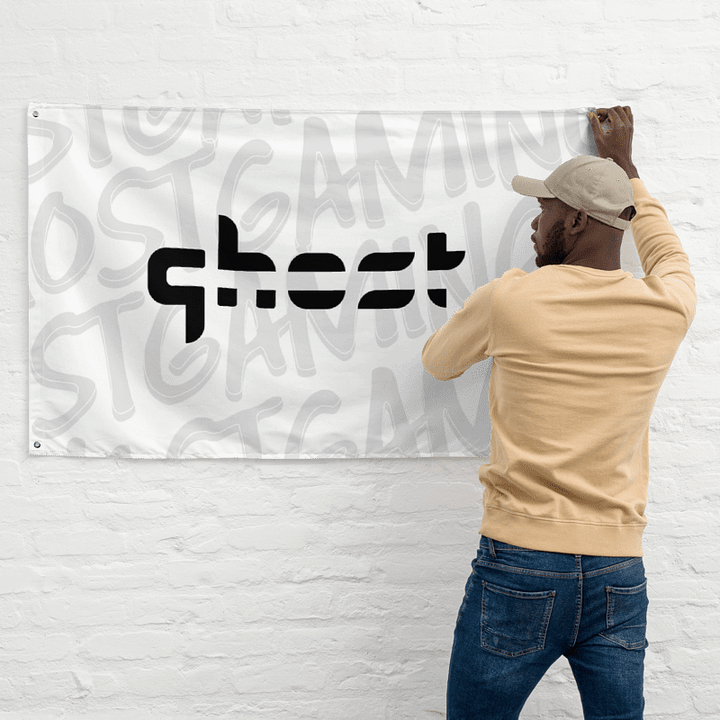 Ghost Gaming Typo Flag product image (2)