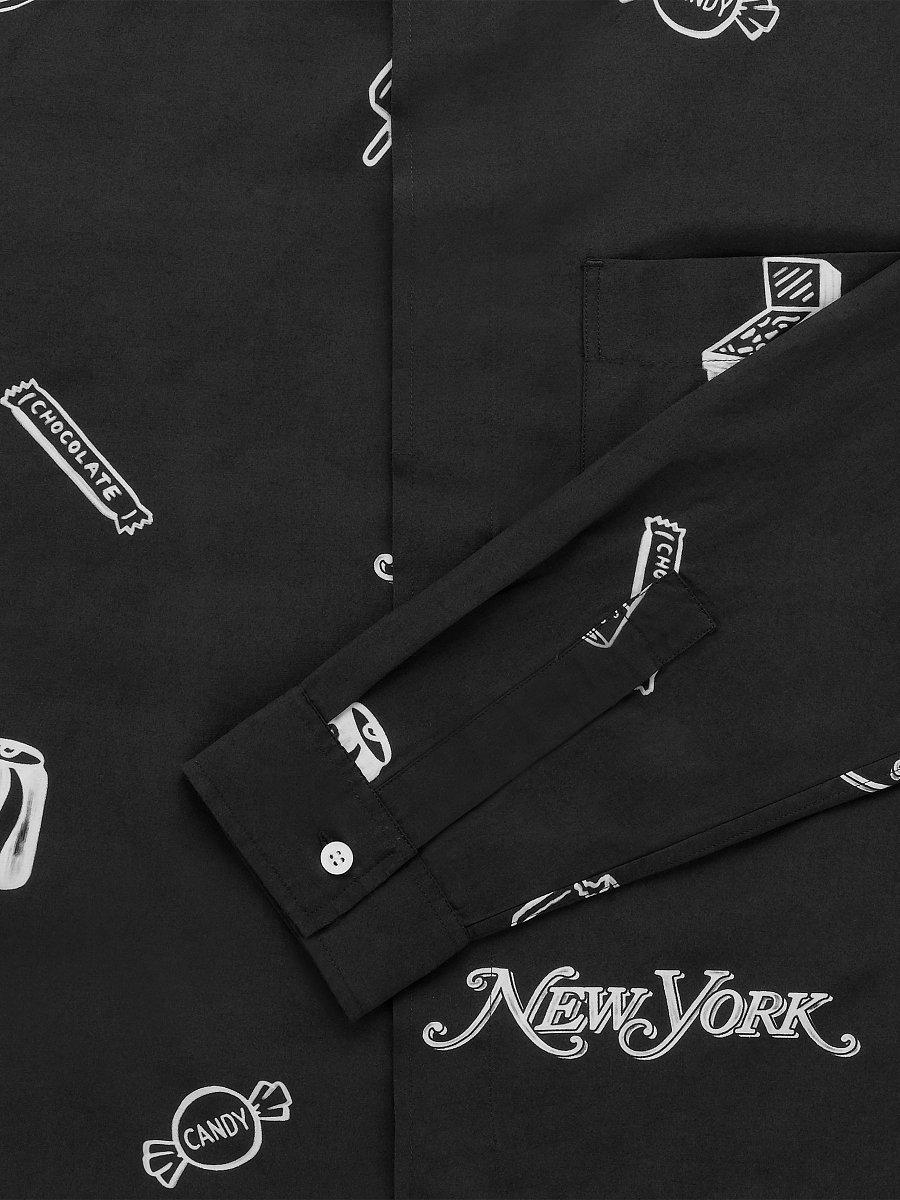New York x Knickerbocker Corner Store Rayon and Cotton Shirt product image (6)