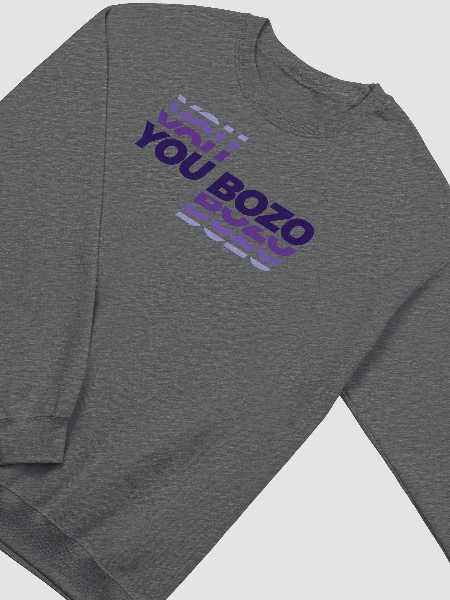You BOZO Purple crewneck product image (2)