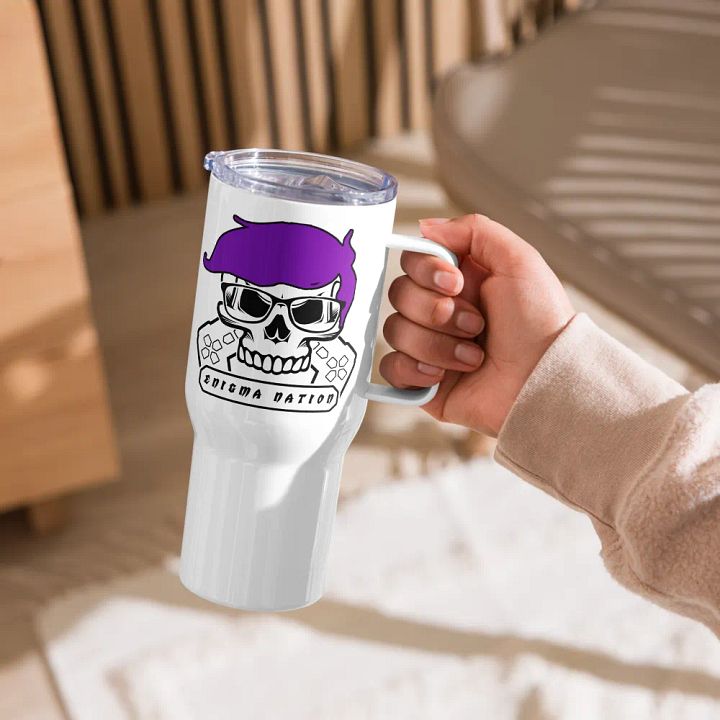 Enigma Nation Travel Mug with a Handle product image (2)