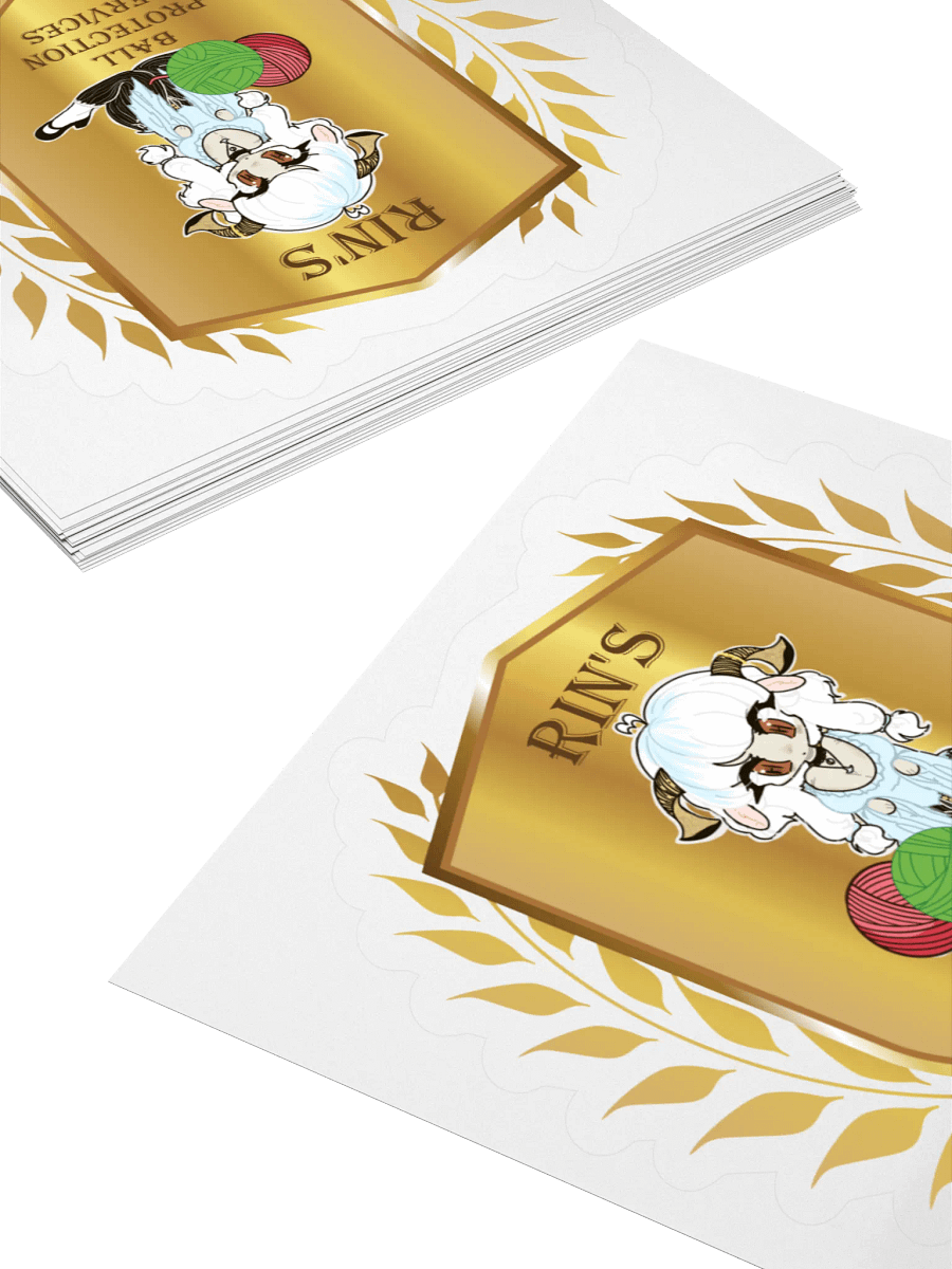 Rin's Ball Protection Services XL Sticker product image (4)