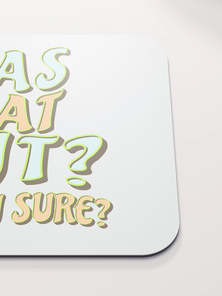 Was That Out? Are You Sure? Pickleball Whimsical Mouse Pad product image (5)