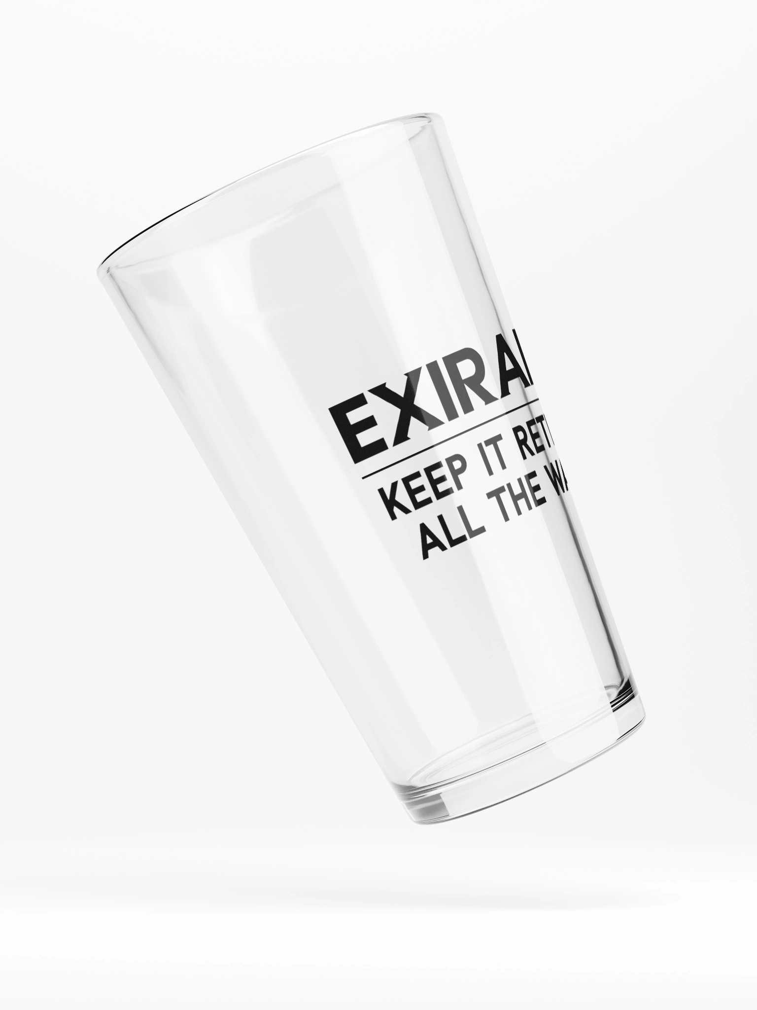 Exiram Shaker Pint Glass product image (4)