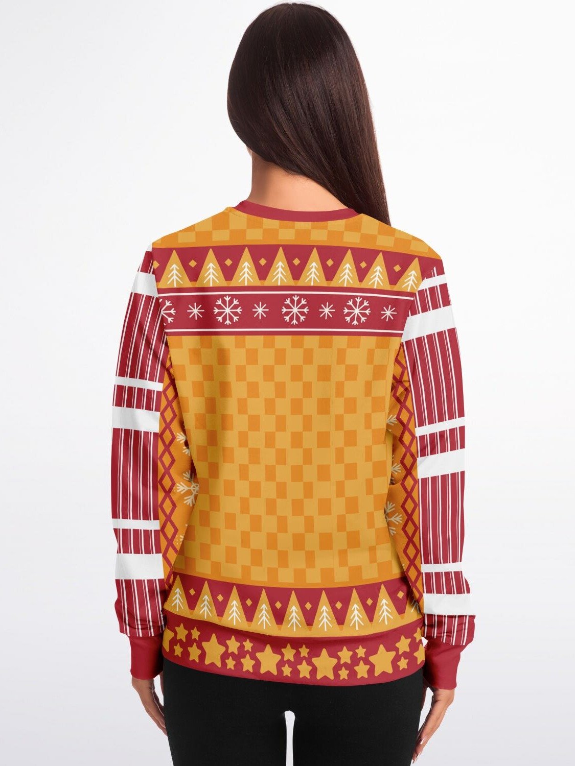 "I Deliver All Night Long" Humorous Santa Christmas Sweatshirt | Funny Holiday Party Sweater | Festive Winter Outfit product image (8)