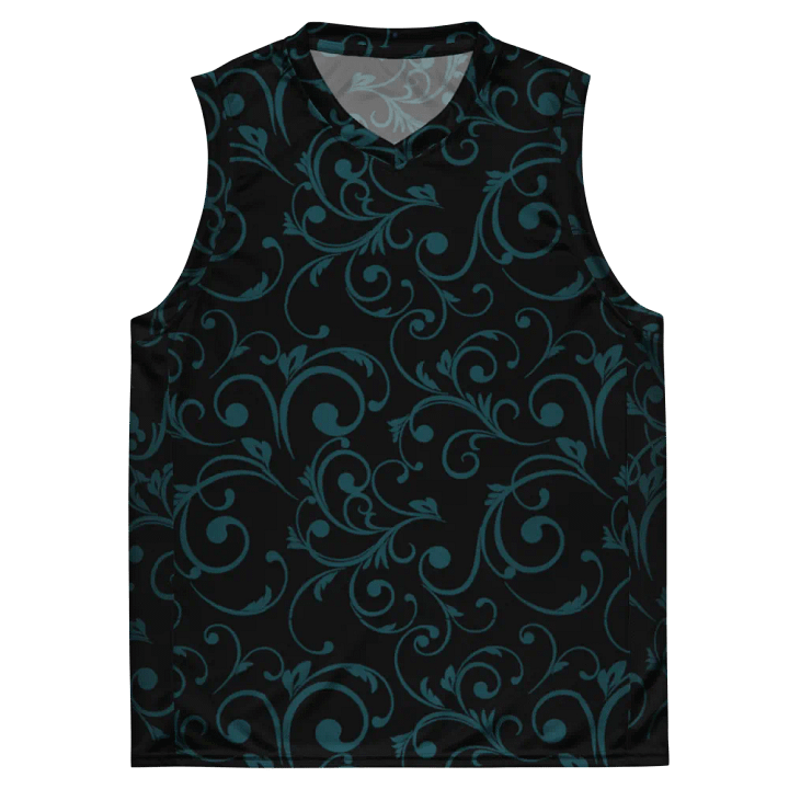 Dark Teal Basketball Jersey product image (2)