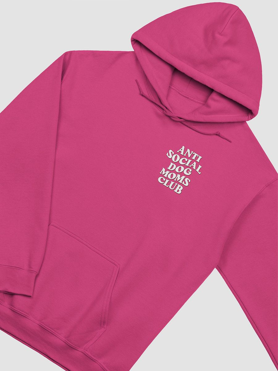 Anti Social Dog Moms Club Retro Checkerboard Hooded Sweatshirt | Funny Introvert Checkered Hoodie for Dog Moms product image (7)