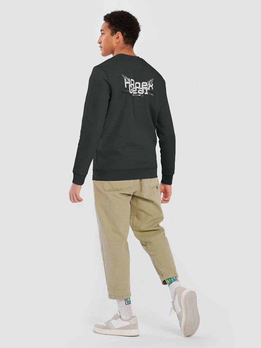 Unisex Eco Sweatshirt - White HApex Gear White Logo product image (10)
