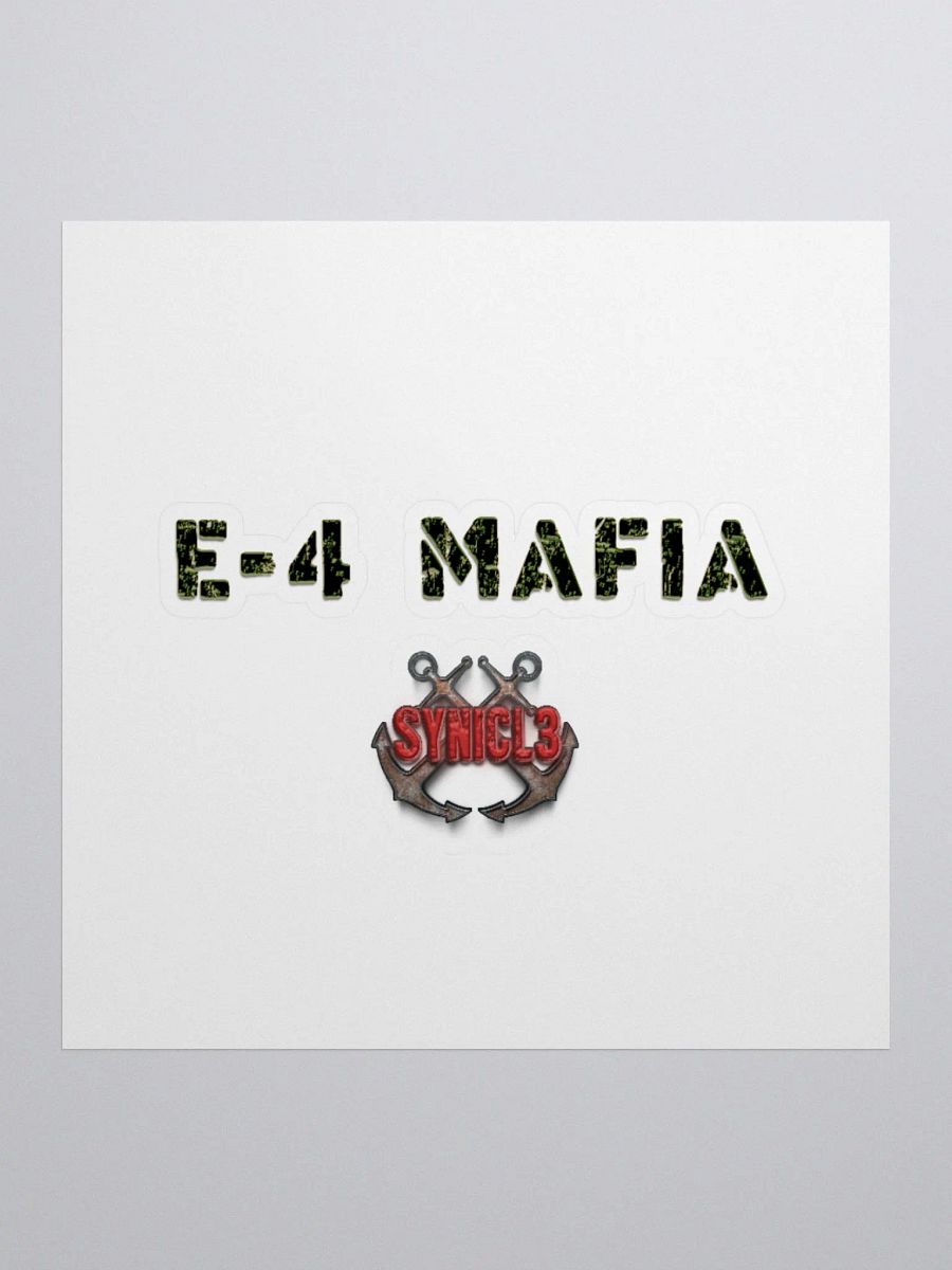 E-4 Mafia Revamp Stickers product image (1)