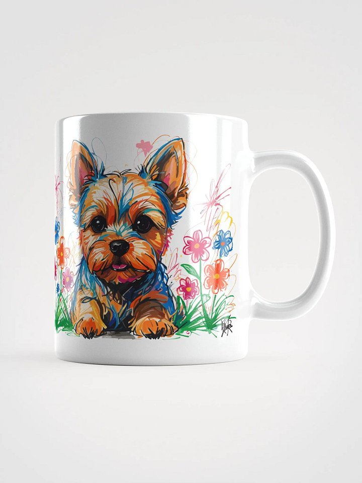 Scribbles Yorkshire Terrier 5 , Mug product image (1)