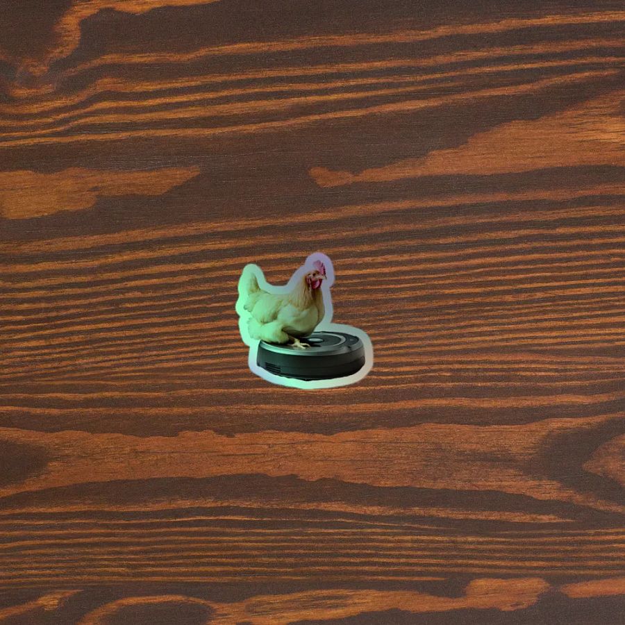Roomba Chicken Sticker product image (3)