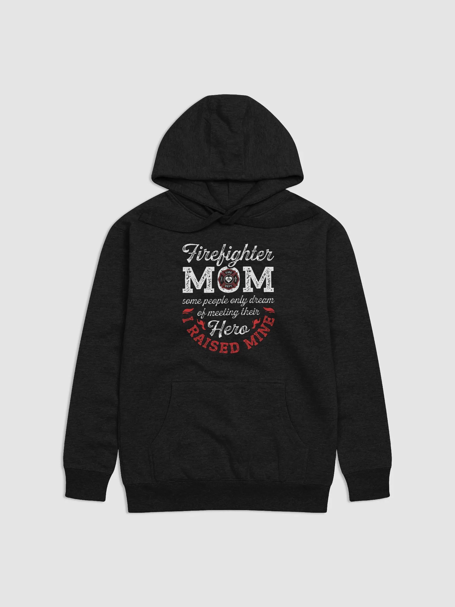 Firefighter Mom - Adult Hoodie product image (1)