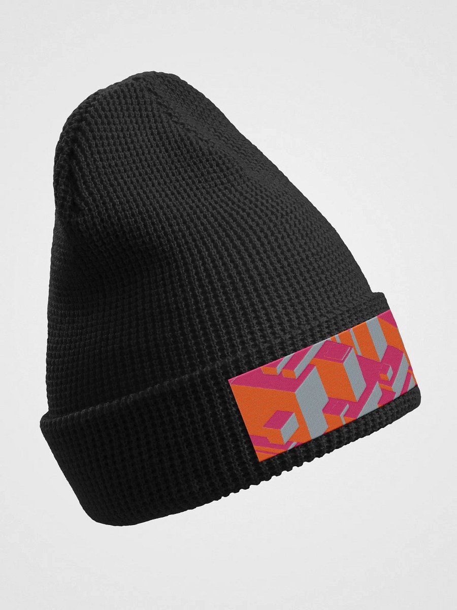 Flamingo Cluster Waffle Beanie product image (3)