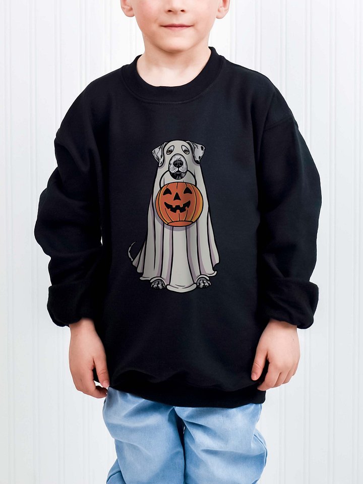Halloween Dalmatian Youth Sweatshirt product image (1)